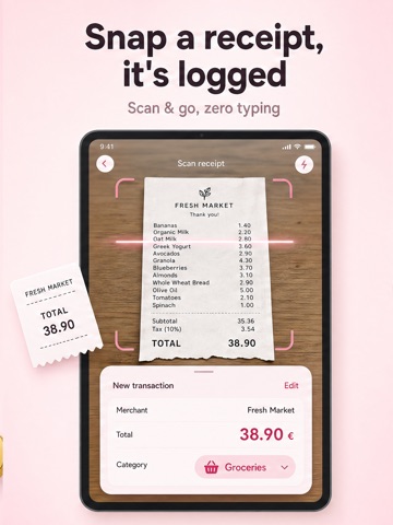 Budget & Expense: Spendo iPad screenshot