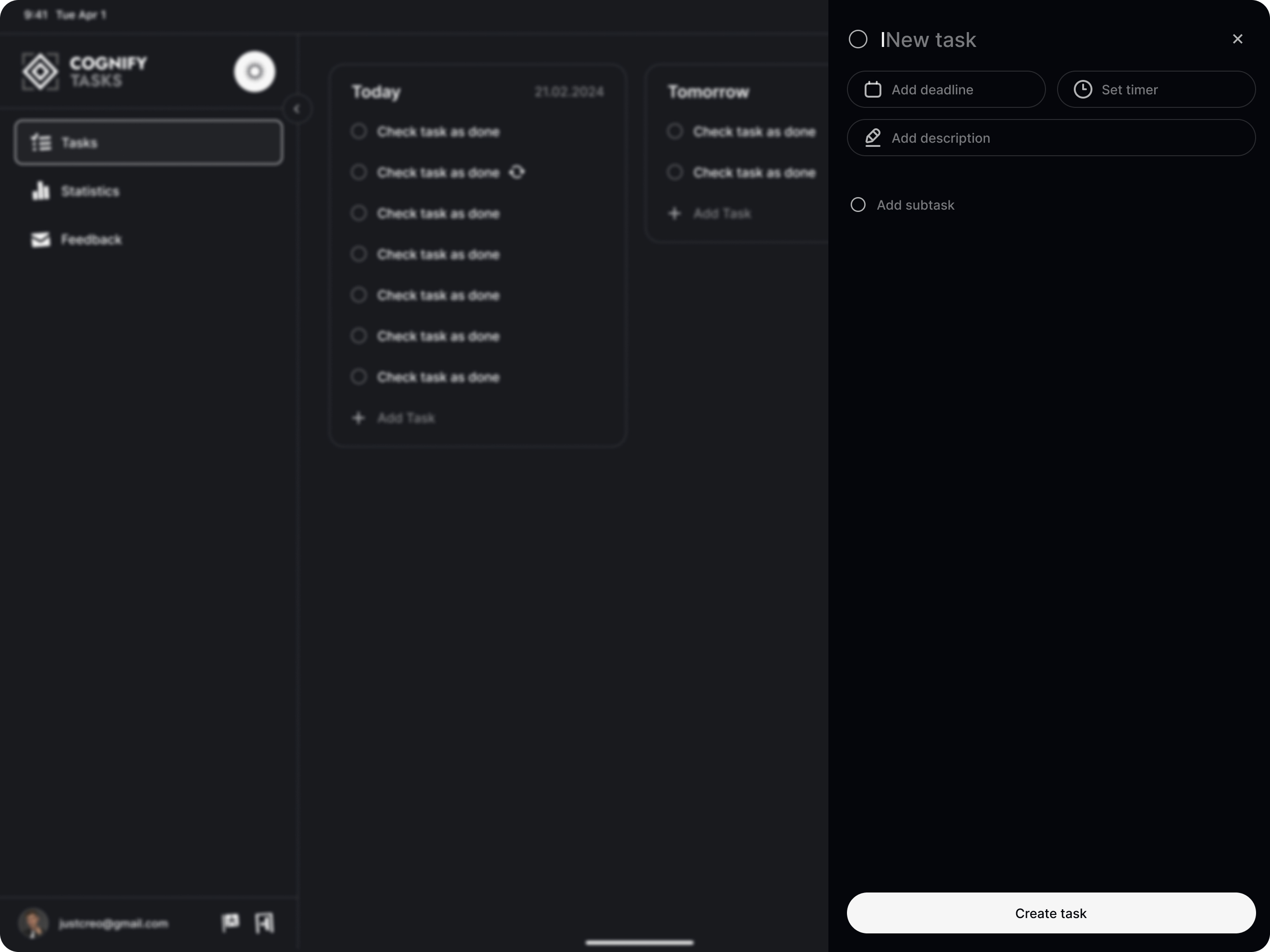 CognifyTasks Planner screenshot 6
