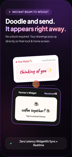Couple & BFF Widget: Doodlee screenshot 2