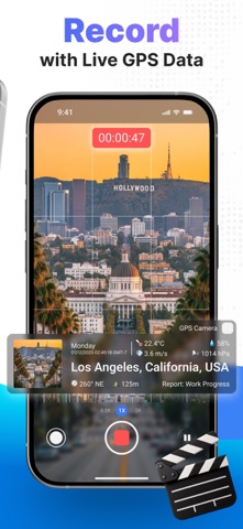 GPS Camera: Map & Timestamp screenshot