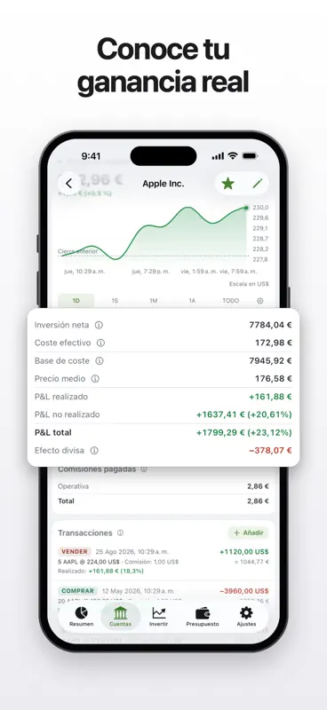 WealthSnap: Patrimonio neto screenshot 4 of 6