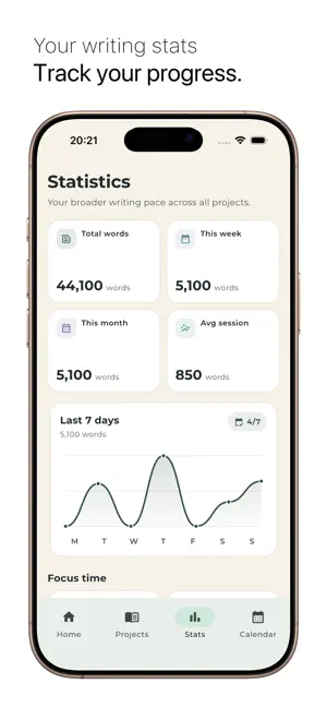 Writing App: PlotWords screenshot 4
