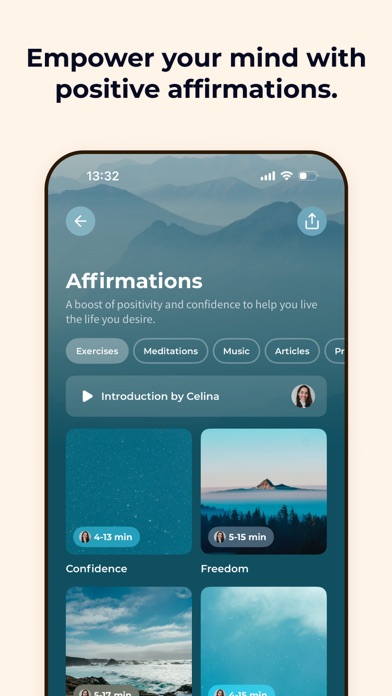 Meditation Moments - Guided iPhone screenshot 7 - Health & Fitness app