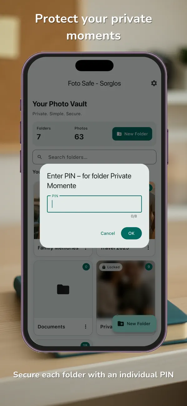 Screenshot #3 pour FotoSafe-Sorglos