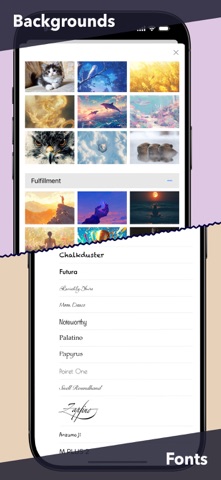 Wish Widget: My Own Saying screenshot