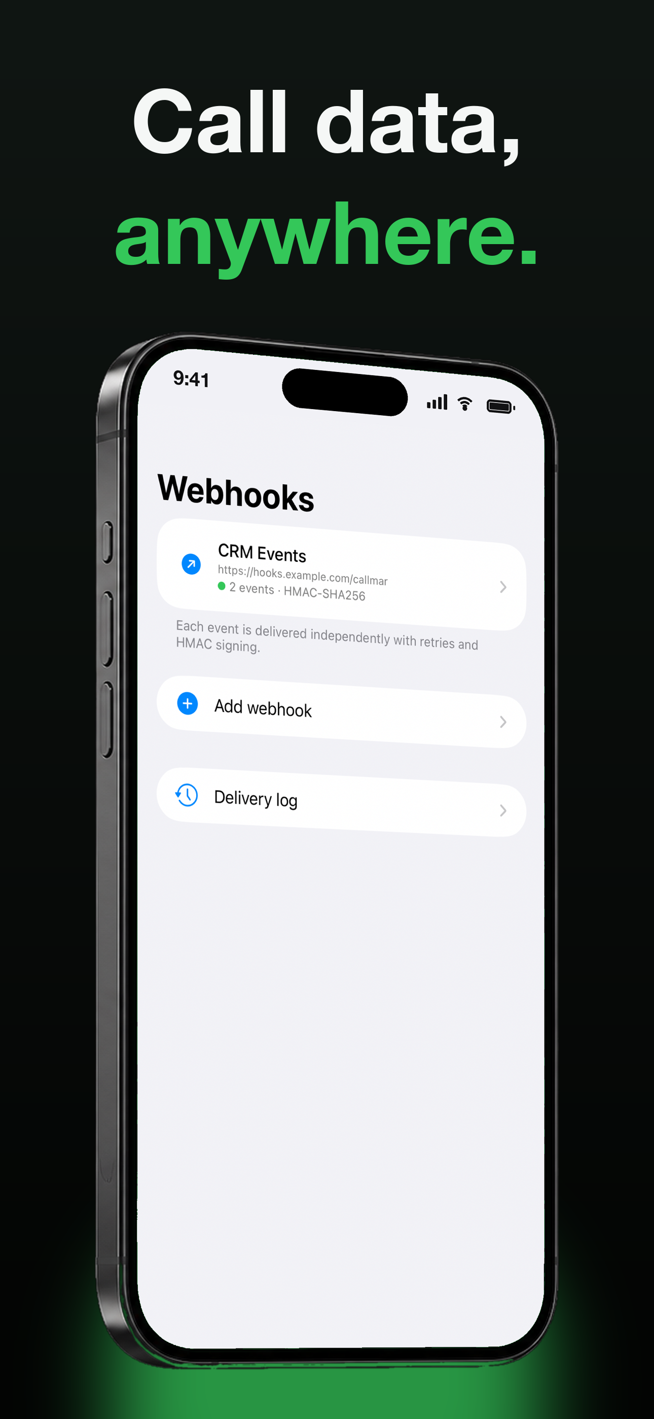 Callmar — SIP Phone & AI Notes screenshot 5