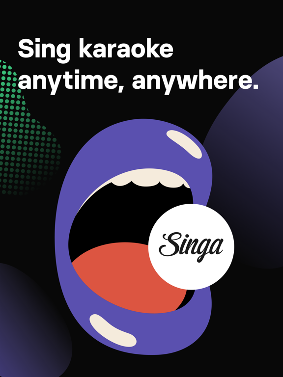 Screenshot #4 pour Singa: Sing Karaoke & Lyrics