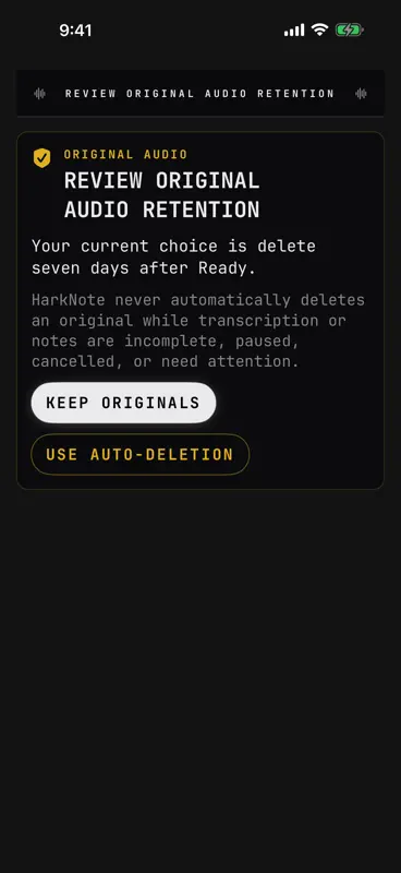HarkNote screenshot 6 of 6