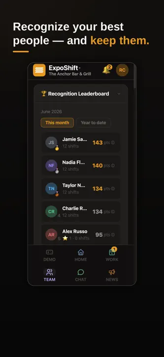 ExpoShift: Restaurant Shifts screenshot 5