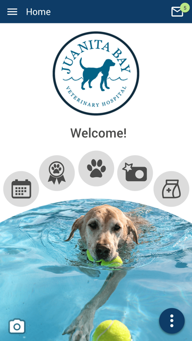 Juanita Bay Vet Hospital Screenshot