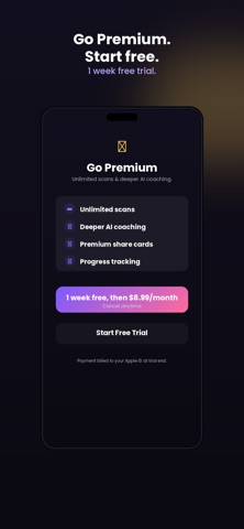 First Impression: AI Scanner iPhone screenshot
