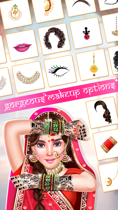 Indian DressUp Bridal Makeover Screenshot