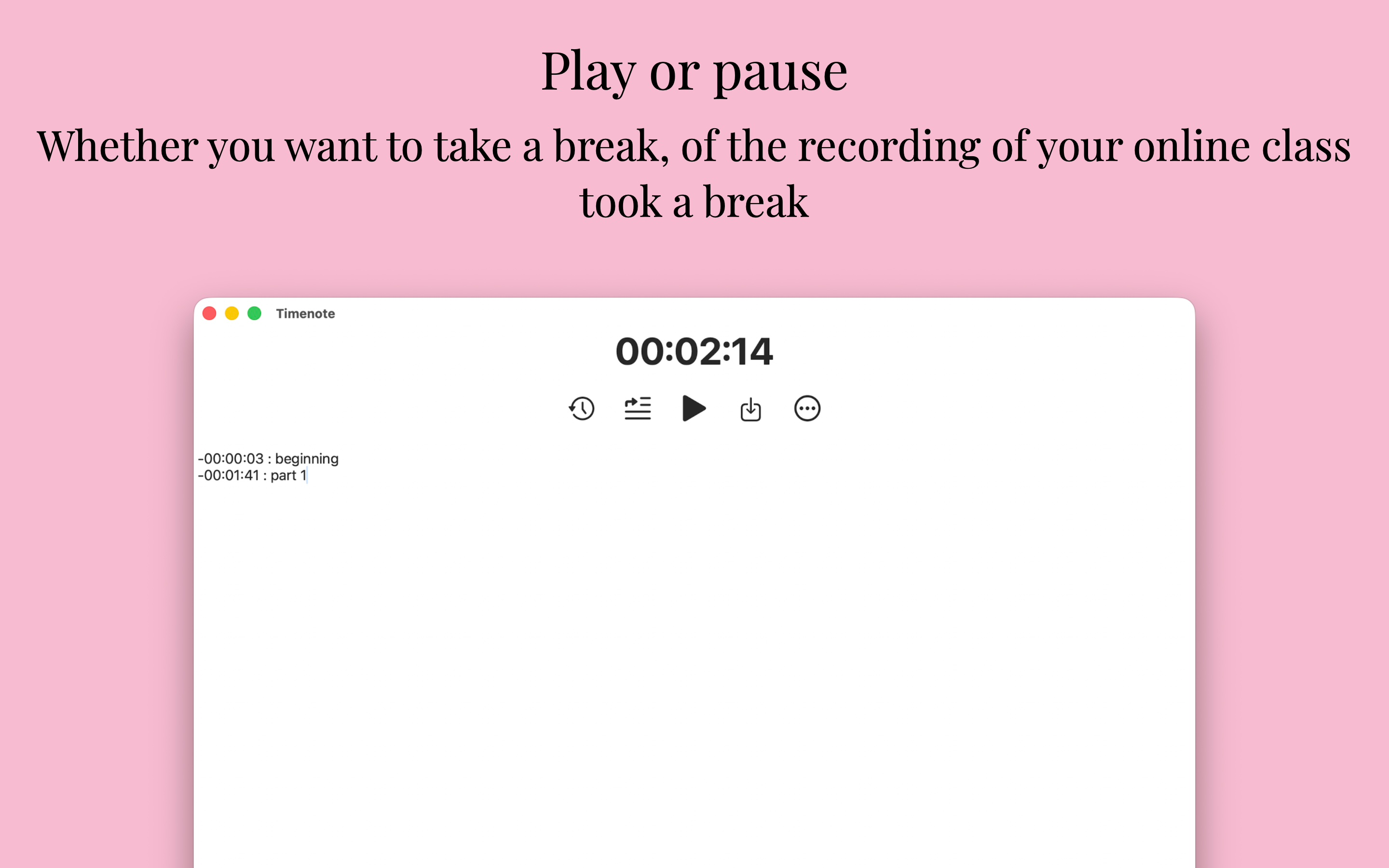 Timenote - Notes horodatées screenshot 12