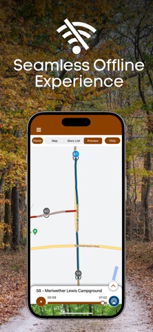Natchez Trace Parkway GPS Tour screenshot