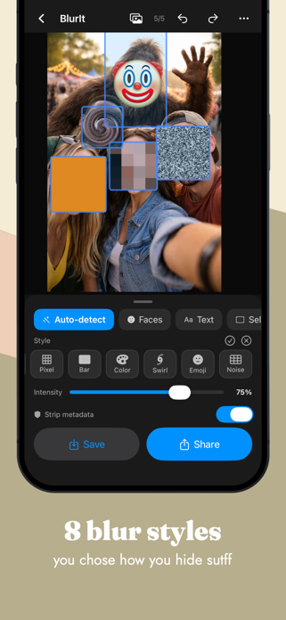 BlurIt - Face Blur & Censor Screenshot 3 of 9
