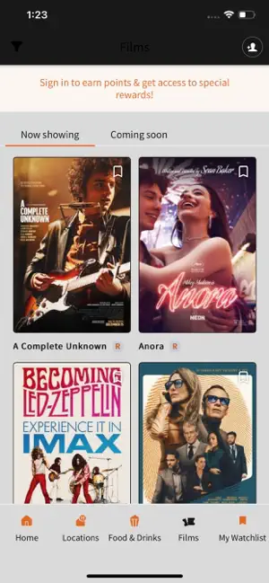 Cinema West Theatres screenshot 2