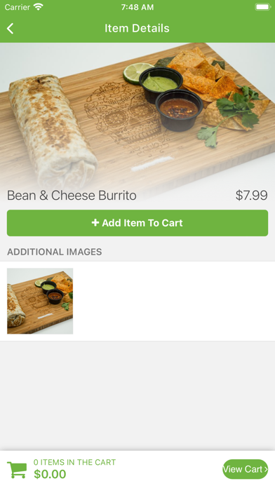 Cilantro Mexican Grill Screenshot