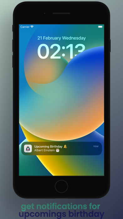 Birthday Bell - Reminder Screenshot