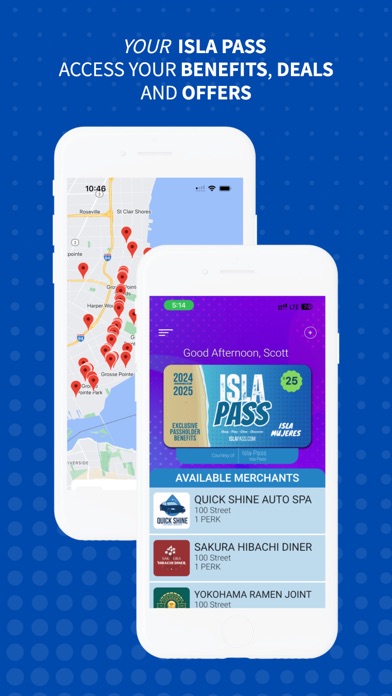 Screenshot 1 of Isla Pass App