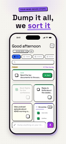 BrainSort: ADHD Brain Dump screenshot