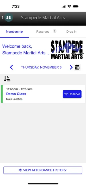 Stampede Martial Arts screenshot 1