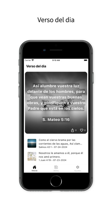 La Biblia Reina Valera AI Chat Screenshot