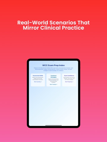 WCC Prep: Wound Care Certified iPad screenshot