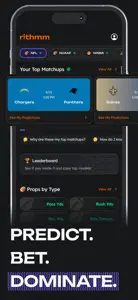 Rithmm - AI Sports Betting screenshot #2 for iPhone