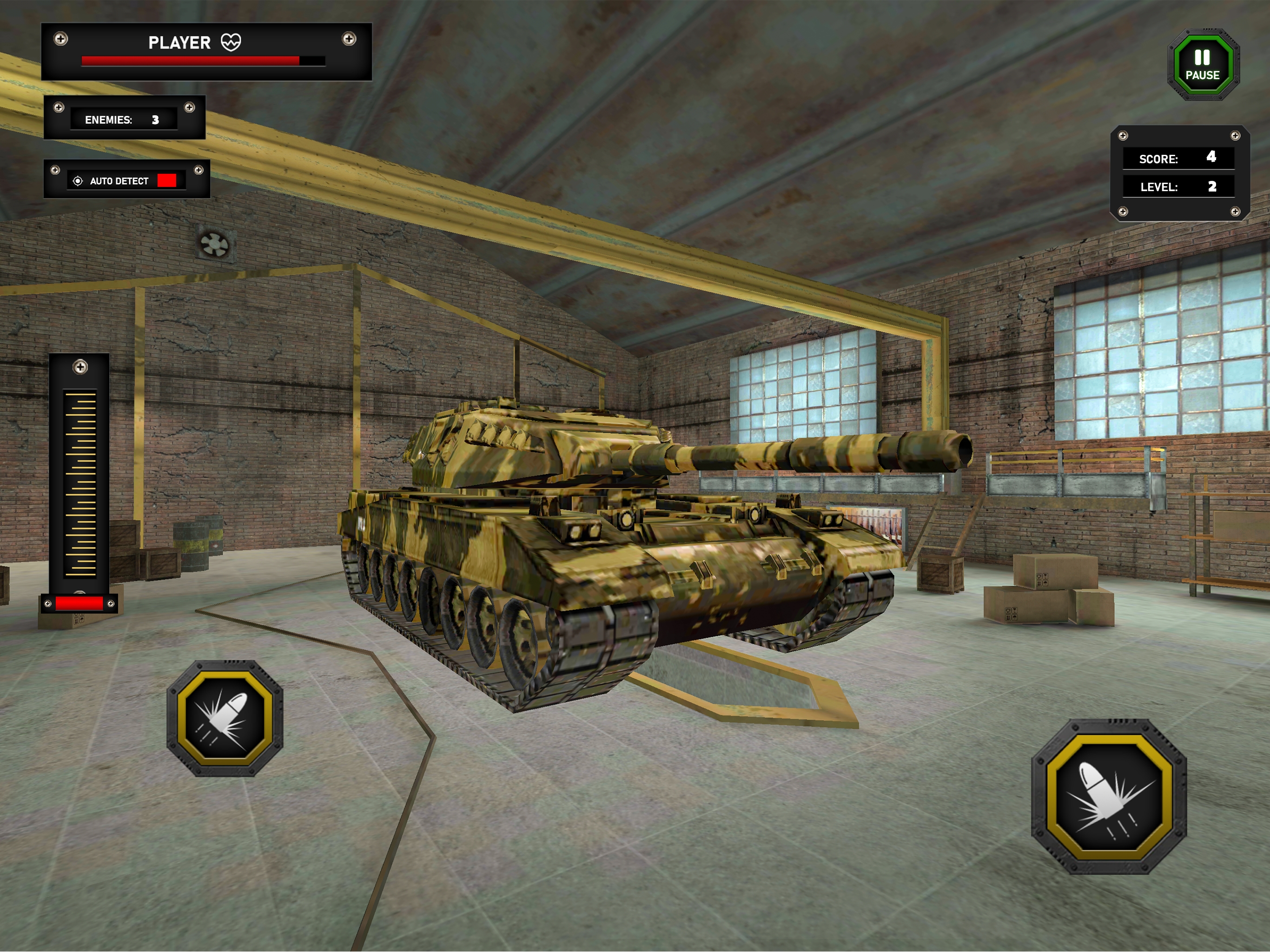 World War Tank Shooting Game