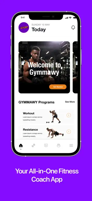 Gymmawy-Fitness iPhone screenshot 1