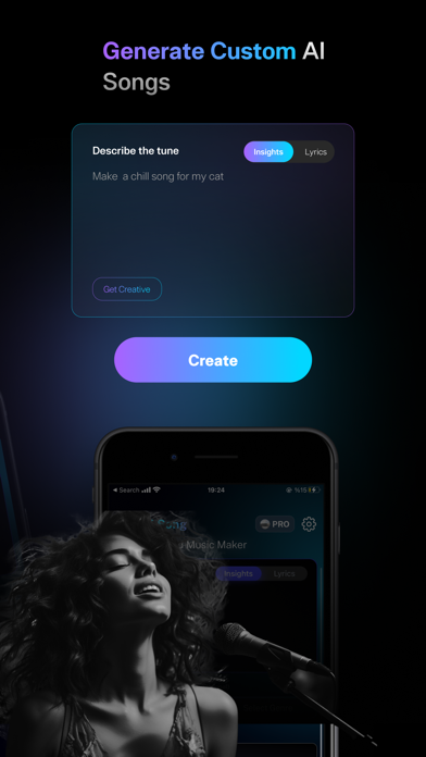 AI Song Generator Music Screenshot