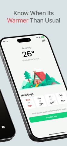 PerfectDay - Warm Day Plans iPhone screenshot