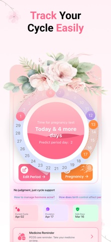 Period Tracker: Ovulation Flow Screenshot 1 of 8