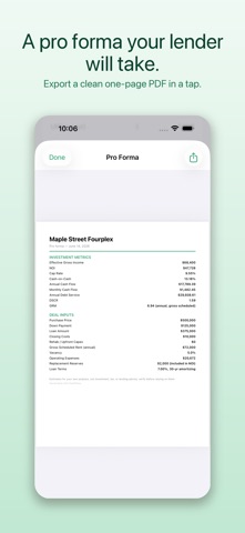 DealWise: Rental Calculator iPhone screenshot