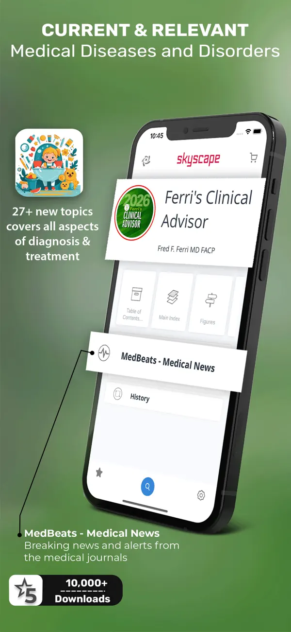Screenshot #2 pour Ferri's Clinical Advisor