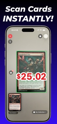 Scrytics: Magic Card Scanner iPhone screenshot