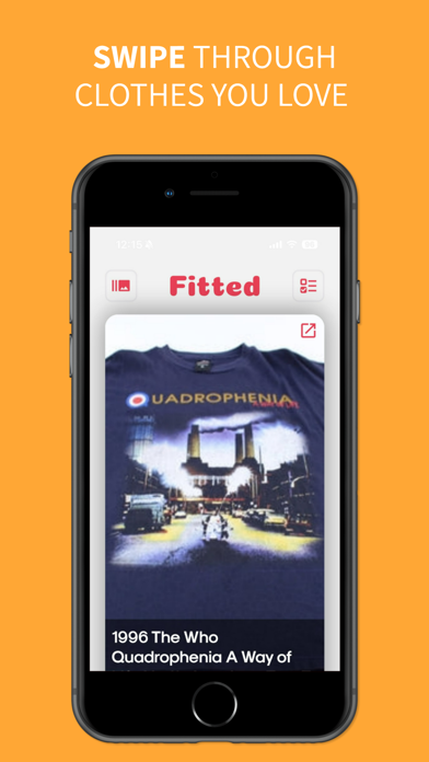 Fitted Shopping Screenshot