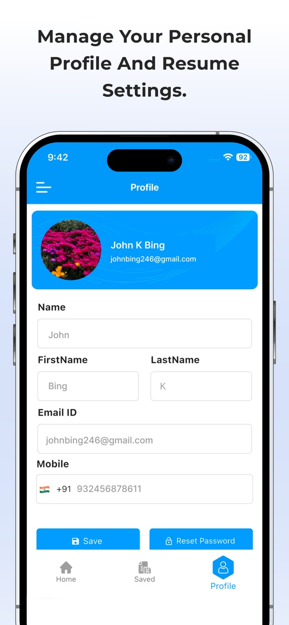iPhone screenshot