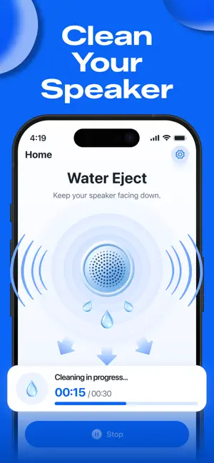 Speaker Cleaner Water Eject + screenshot 2