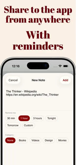 Thoughts - Save It for Later screenshot 3