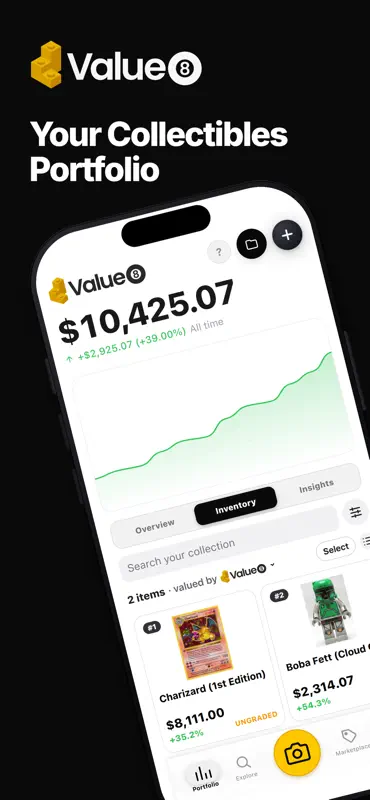 Value8: Collectibles Tracker screenshot 1 of 9