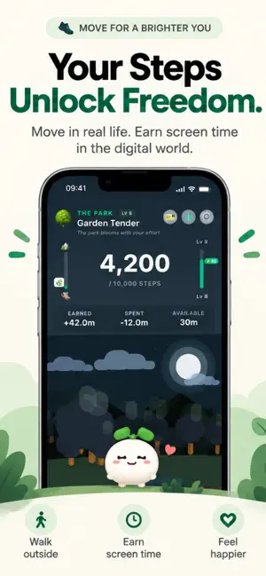Mozy: Walk to Earn Screen Time screenshot 2