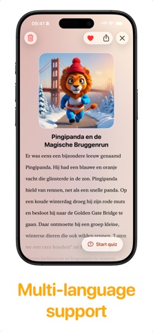 SparkyTales - Bedtime Stories iPhone screenshot