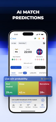 Football Xtra - Live Score iPhone screenshot 4