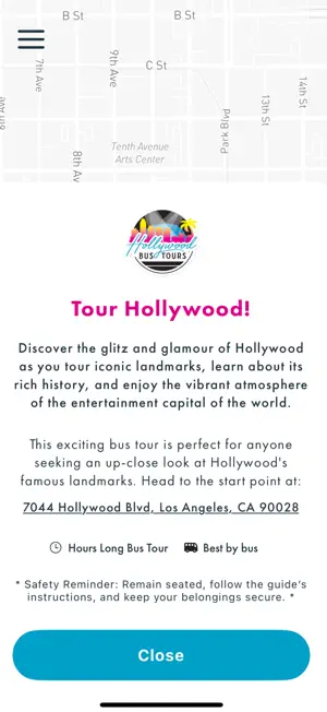 Hollywood Bus Tours screenshot 1