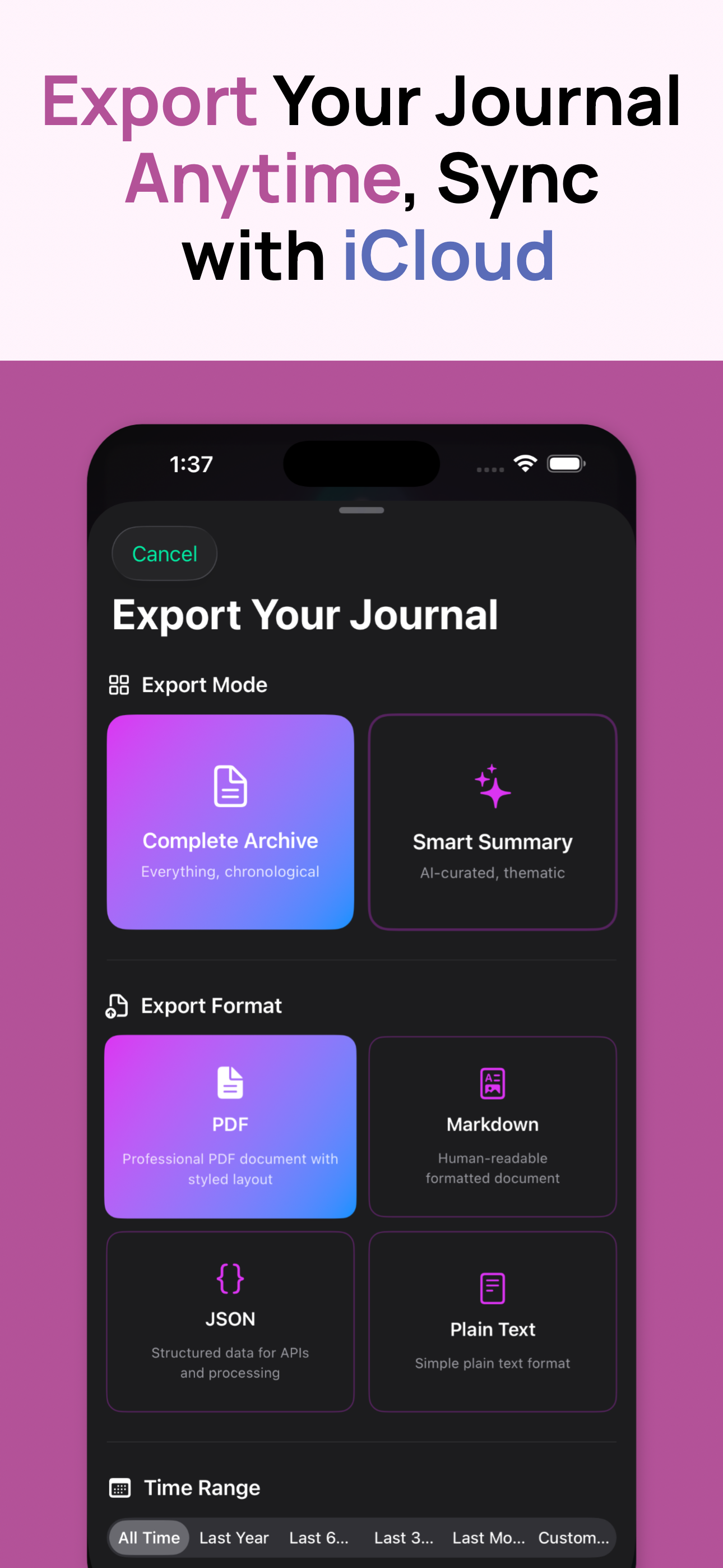 Eristotle: Reflective AI Diary screenshot 9