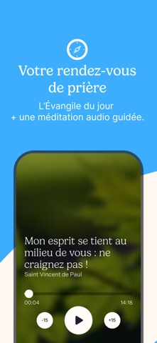 Prie en Chemin – Prière audio screenshot