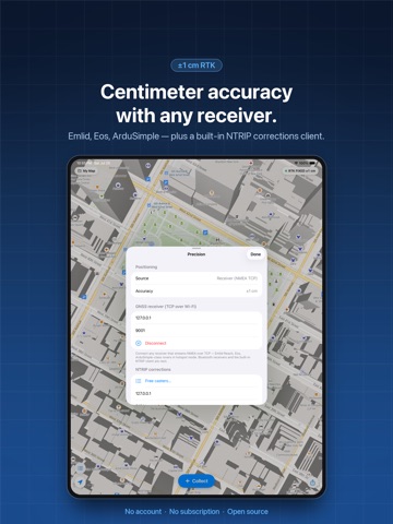 OpenSurvey3D iPad screenshot