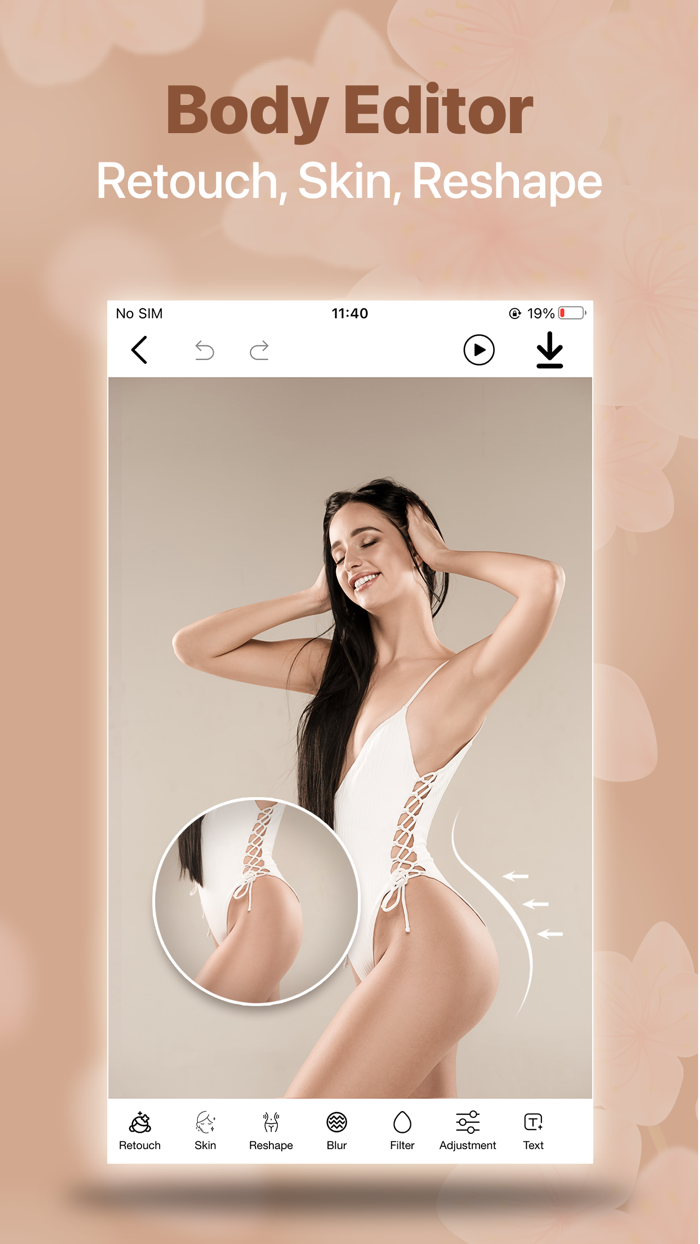 Body Editor - Face Beauty Up