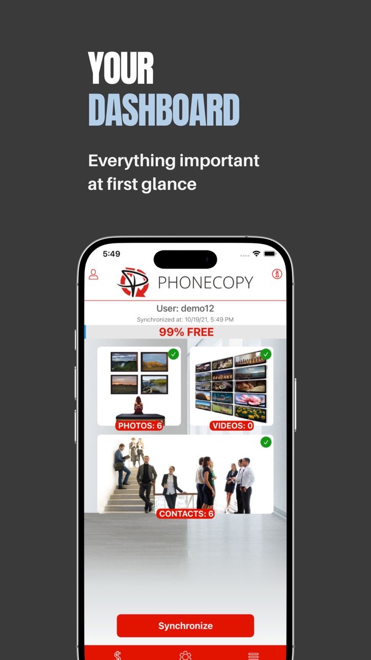iPhone screenshot